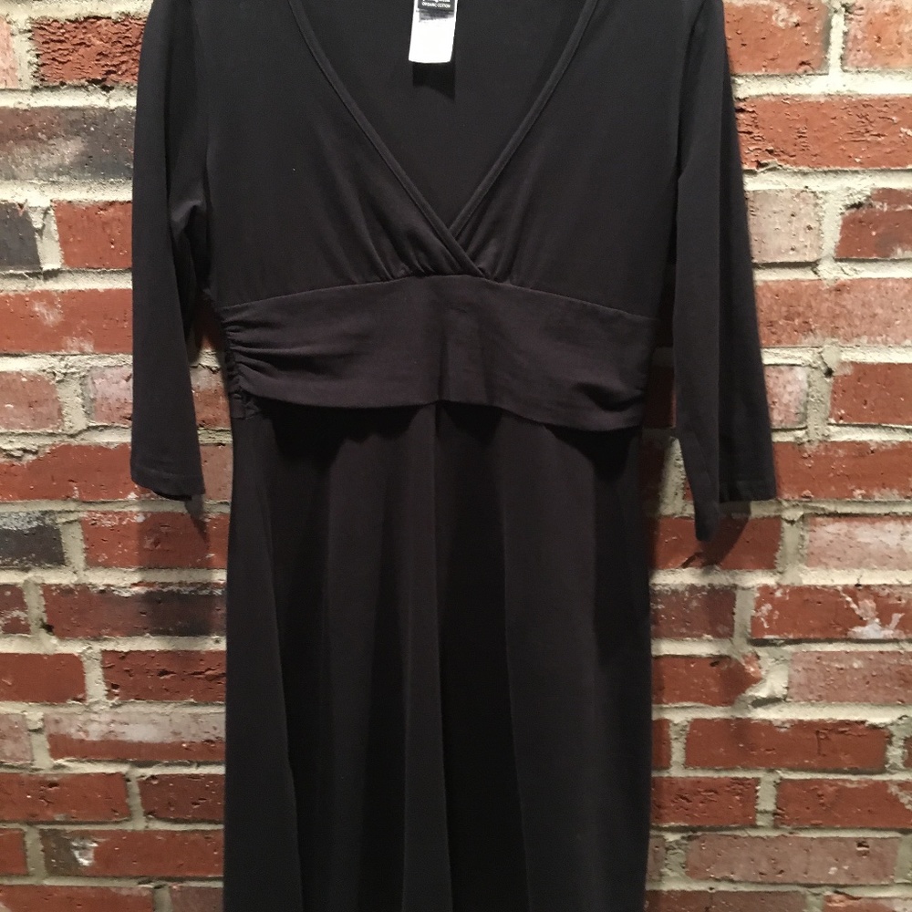 Patagonia Margot black dress 3/4 sleeve - size M